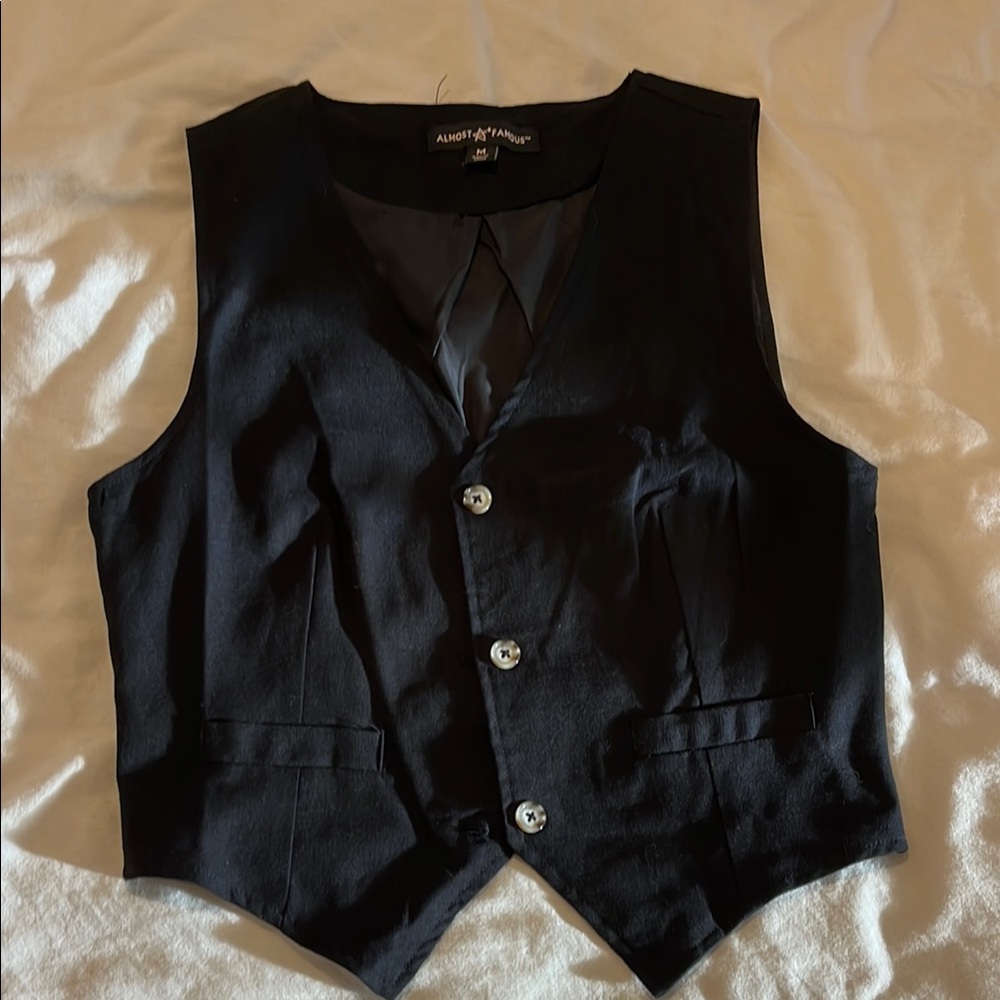 Almost Famous Black Vest